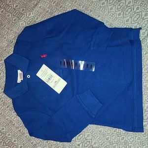 Ralph Lauren long sleeve mesh knit shirt